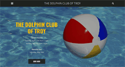 Desktop Screenshot of dolphincluboftroy.com